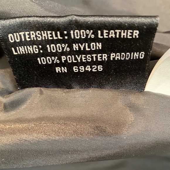 Vintage Wilson Thinsulate Bomber Leather Jacket Lg - Picture 6 of 7